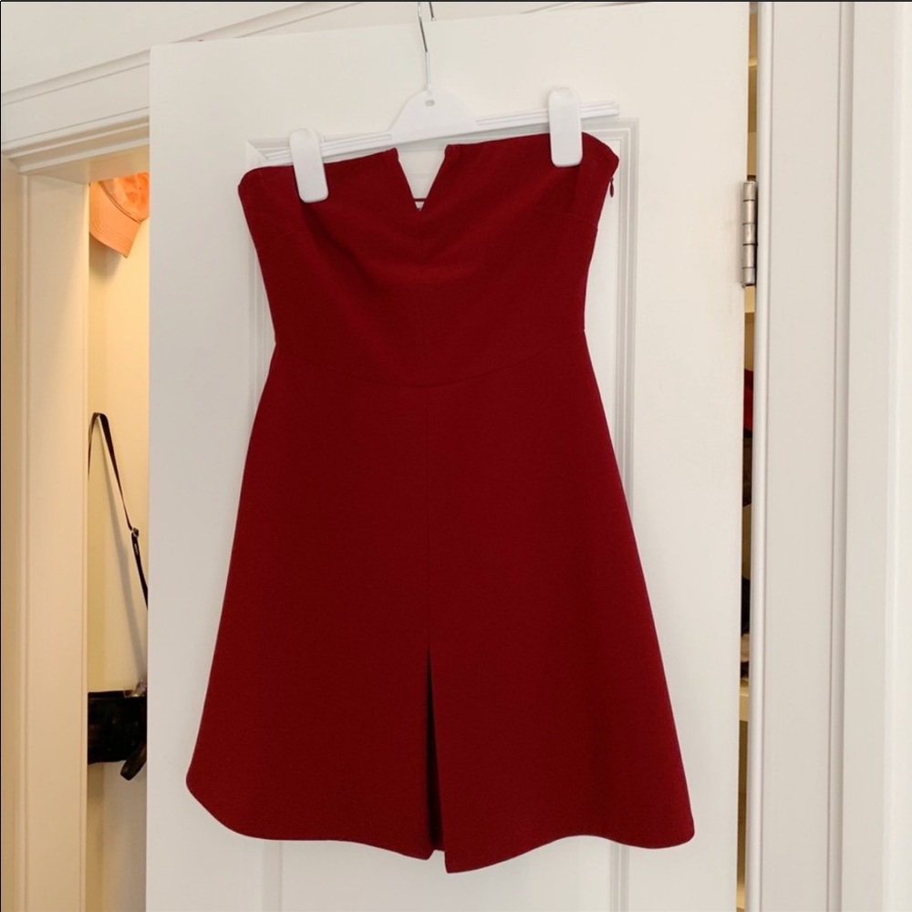 Likely Mini Dress - strapless fit and flare